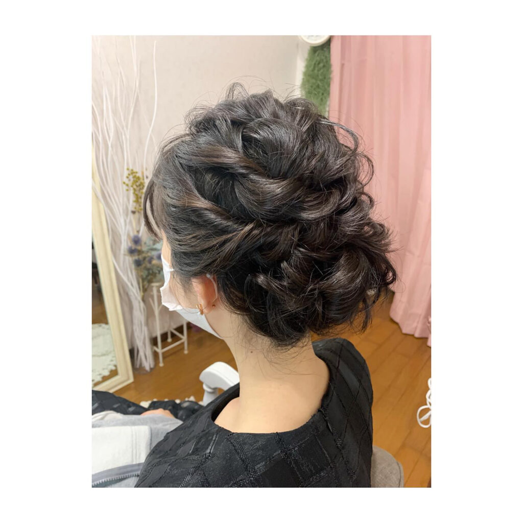 ☆結婚式ヘアセット☆