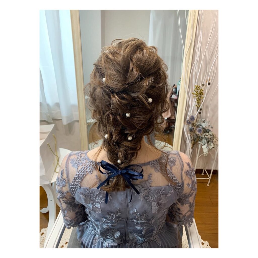 ＊+°・お呼ばれヘアセット＊+°・